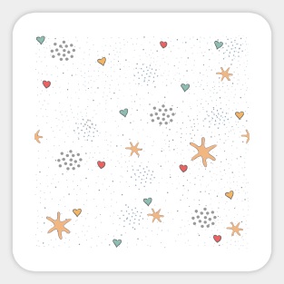 Hearts Sticker